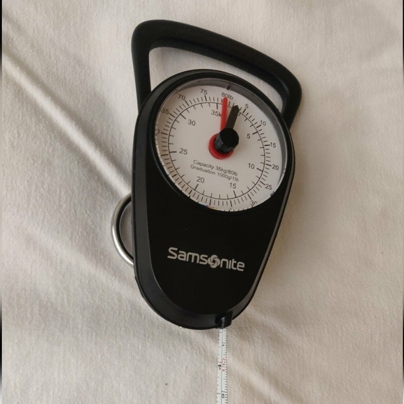 Other Samsonite Manual Luggage Scale Black Poshmark